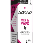 Mix & vape Fraise Gariguette Sense 50ml 3mg