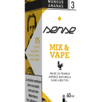Mix & vape Mangue Ananas Sense 50ml 3mg