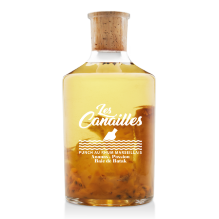 Rhum arrangé Ananas Passion Batak 32°  Les Canailles