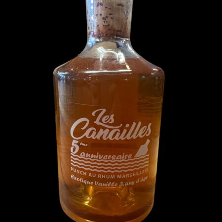 Rhum arrangé exotique vanille 3 ans d'âge 34,5° Les Canailles